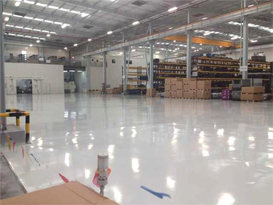 蘇州愛(ài)爾鈴克鈴爾汽車(chē)部件有限公司水性環(huán)氧樹(shù)脂地坪施工