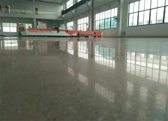 麗固地坪案例項(xiàng)目：天弘激光有限公司